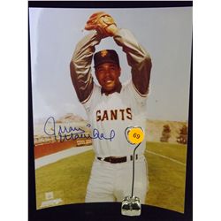 Juan Marichal Autographed Photo.  8x10 Color Photo.  Appraised or estimated retail value $300.  COA 