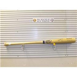 Miguel Tejada MVP Autographed Bat.  Rawlings Big Stick Professional Model Bat.  Appraised or estimat