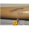 Image 2 : Miguel Tejada MVP Autographed Bat.  Rawlings Big Stick Professional Model Bat.  Appraised or estimat