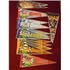 Image 1 : Team & Player Pennants.  Misc. Various Team and Player Pennants.  Appraised or estimated retail valu