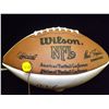Image 2 : Wilson Official Conference Football Autographed by O.J. Simpson. Appraised or estimated retail value