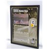 Image 1 : Mickey Mantle Motion Card.  Framed Kodak Motion Card under Glass.  Appraised or estimated retail val