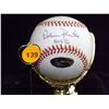 Image 1 : Robin Roberts Autographed 1976 HoF Baseball.  Rawlings Offical NLB.  Appraised or estimated retail v