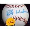 Image 2 : Ricky Henderson Autographed Baseball.  Rawlings Official CROLB League Baseball.  Appraised or estima