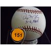 Image 1 : Denny McClain Autographed Baseball.  Rawlings Official MLB.  Appraised or estimated retail value $40