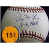 Image 2 : Denny McClain Autographed Baseball.  Rawlings Official MLB.  Appraised or estimated retail value $40