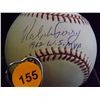 Image 2 : Ralph Terry (1962 World Series MVP) Autographed Baseball.  Rawlings Official MLB.  Appraised or esti