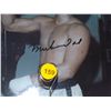 Image 2 : Muhammad Ali Autographed Photo.  8x10 Framed Color Photo with Laser Matting.  Appraised or estimated
