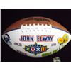 Image 3 : Wilson Official NFL John Elway Super Bowl XXXII Commemorative Football Autographed by John Elway. Ap