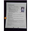 Image 5 : Mickey Mantle Autographed Poster.  25x31 Framed Poster also signed by artist.  Appraised or estimate