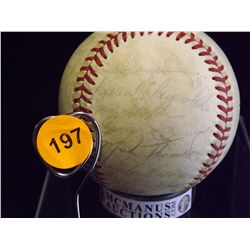 1984 San Diego Padres Signed Team Baseball.  Rawlings Official NLB.  Autographed by Nettles, McReyno