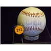 Image 2 : Carl Hubbell Autographed Baseball.  Wilson "GO GO SOX" Official League Baseball.  Appraised or estim