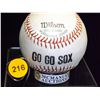 Image 3 : Elmer Flick Autographed Baseball.  Wilson "GO GO SOX" Official League Baseball.  Appraised or estima