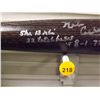 Image 3 : Dusty Rhodes, Warren Spahn and Nate Colbert Autographed Baseball Bat. 125 Louisville Slugger.  Appra