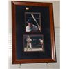 Image 1 : Ted Williams Autographed Photos (2-in-1 Mat and Frame).  Two Framed Photos 22x32 - Both Autographed.