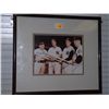 Image 1 : Mantle, Bauer & Stengle Autogrpahed Photo.  16x14 Framed Photo -  Autographed by Mickey mantle, Hank