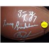 Image 2 : NFL Superstars Autographed Football.  Wilson NFL Football.  Multiple Player Autographs.  Appraised o