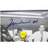 Image 2 : Ali & Beatles Autographed Photo.  Framed - autographed ONLY by Mohammad Ali.  Appraised or estimated