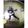 Image 6 : Heisman Trpohy Winners Autographed Helmet.  Riddel Heisman Trophy Helmet.  Auotgraphed by 11 Heisman
