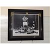 Image 1 : Muhammad Ali Autographed Photo.  Framed Photo.  Appraised or estimated retail value $2100.  COA by C