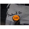 Image 2 : Muhammad Ali Autographed Photo.  Framed Photo.  Appraised or estimated retail value $2100.  COA by C