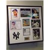 Image 1 : "Mantle & Maris The M&M Boys" Autographed Display.  35x35 Framed Display - 5 Signed Photos, 1 Autogr