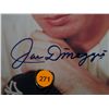 Image 3 : Mantle & Dimaggio Autographed Display.  35x35 Framed Display - 2 Photos autographed by Joe DiMaggio,