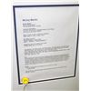 Image 9 : Mantle & Dimaggio Autographed Display.  35x35 Framed Display - 2 Photos autographed by Joe DiMaggio,