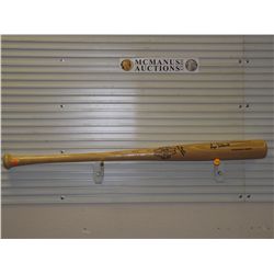 Roger Maris Autographed Baseball Bat.  Adrirondack Pro Big Stick Bat.  Appraised or estimated retail