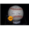 Image 1 : Ty Cobb Autographed Baseball.  Wilson "GO GO SOX" Official Legaue Ball.  Appraised or estimated reta