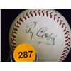 Image 2 : Ty Cobb Autographed Baseball.  Spalding Offical NLB.  Appraised or estimated retail value $7000.  CO