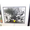 Image 8 : Johnny Unitas Matted and Framed Display. 5 Photos Autographed by Johnny Unitas and One  'NFL Illustr
