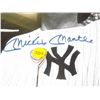 Image 2 : Mantle & DiMaggio Autographed Photo Display.  24x28 Framed Photo autographed by Mickey Mantle and Jo