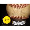 Image 2 : Babe Ruth Autographed (1941) Baseball.  Unknown Ball.  Appraised or estimated retail value $20000.