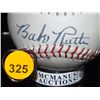 Image 2 : Ruth & Gehrig Autographed Baseball.  Sandlot League Baseball.  Appraised or estimated retail value $