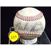 Image 1 : Ruth, Cobb, Gehrig, Young, Ott & Foxx Autographed HoF Baseball.  Official Reach ALB Autographed by B