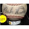 Image 2 : Ruth, Cobb, Gehrig, Young, Ott & Foxx Autographed HoF Baseball.  Official Reach ALB Autographed by B