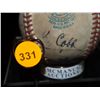 Image 3 : Ruth, Cobb, Gehrig, Young, Ott & Foxx Autographed HoF Baseball.  Official Reach ALB Autographed by B