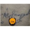 Image 10 : Pants Autographed by 60 HOF Players. Frame is 33x43, signatures include: Satchel Paige, Roger Maris,