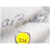 Image 4 : Pants Autographed by 60 HOF Players. Frame is 33x43, signatures include: Satchel Paige, Roger Maris,