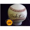Image 1 : Spalding Offical National League baseball Autographed by Babe Ruth and Lou Gehrig. Appraised or esti