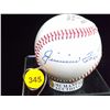 Image 1 : Jimmie Foxx Autographed Baseball. deBeer & Son Double Header Little League Baseball Autographed by J