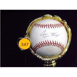 Willie Mays Autographed Baseball. Rawlings Official National Baseball Autographed by Willie Mays. Ap