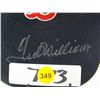 Image 2 : Boston Red Socks Baseball Hat Autographed by Ted Williams. Underside of Brim has MLB Hologram Sticke