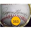 Image 2 : Rogers Hornsby Autographed Baseball. Wilson Official Regulation League Ball. Appraised or estimated 