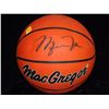 Image 1 : Michael Jordan Autographed Basketball. MacGreggor Collegiate Basketball. Appraised or estimated reta