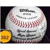 Image 3 : Mickey Charles Mantle Autographed Baseball. Wilson A1010 Official Approved ML Performance Specificat