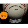 Image 4 : Mickey Charles Mantle Autographed Baseball. Wilson A1010 Official Approved ML Performance Specificat