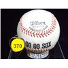 Image 2 : Jimmie Foxx Autographed Baseball. Wilson "GO GO SOX" Official League Ball. Appraised or estimated re