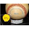 Image 4 : Mickey Mantle "F*** You!" Autographed Baseball. Rawlings Official American League Ball. Appraised or